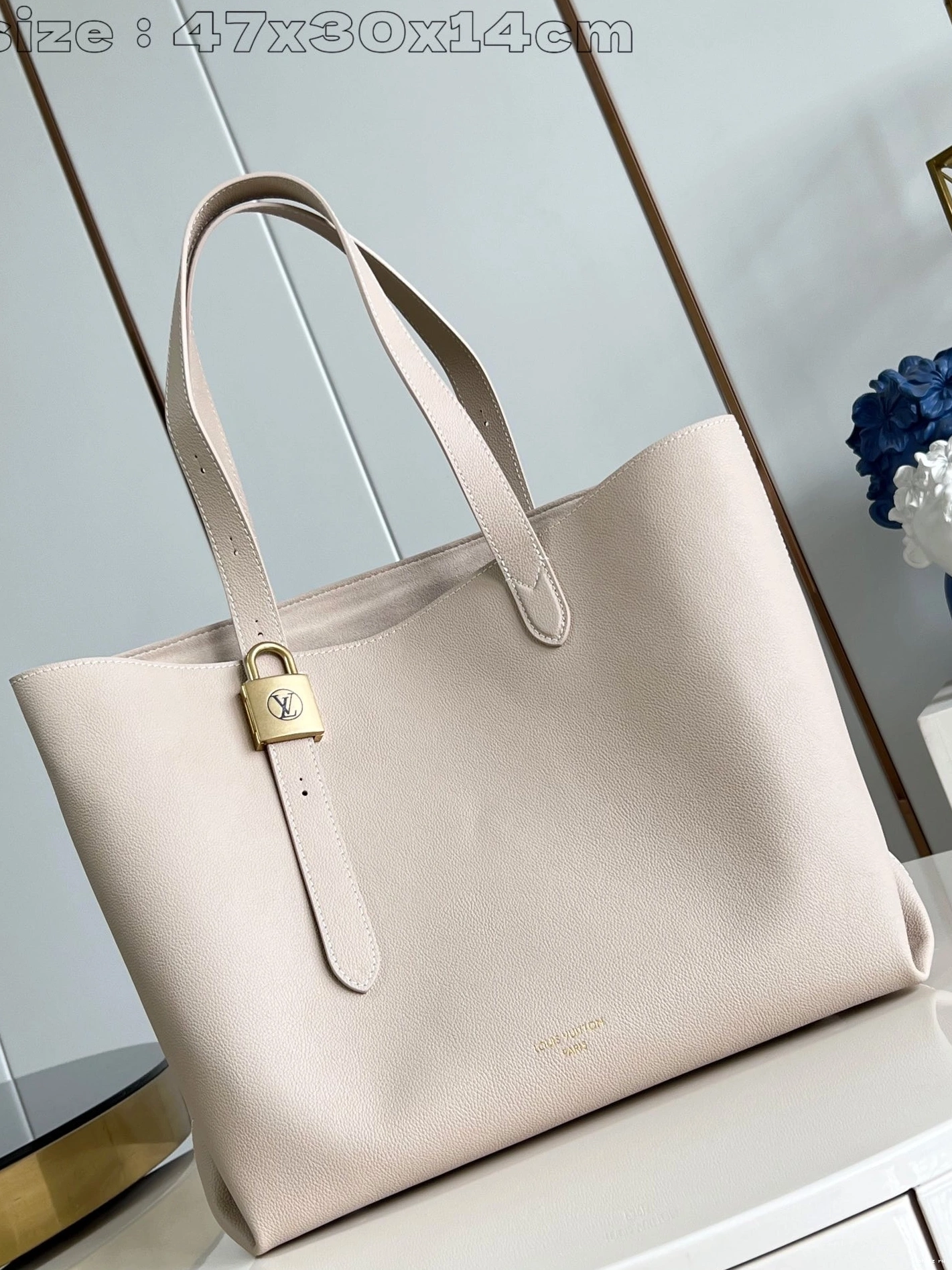 WIS Key VUITTON Cabas Low MM-47*30*14CM LOUIS 0103